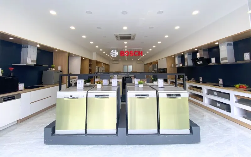 Mẫu thiết kế cửa hàng điện máy